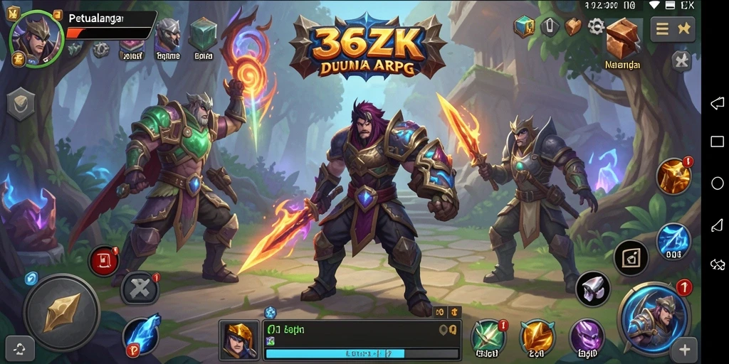 Tampilkan gameplay mendebarkan dari 365ZK dengan aksi ARPG epic.