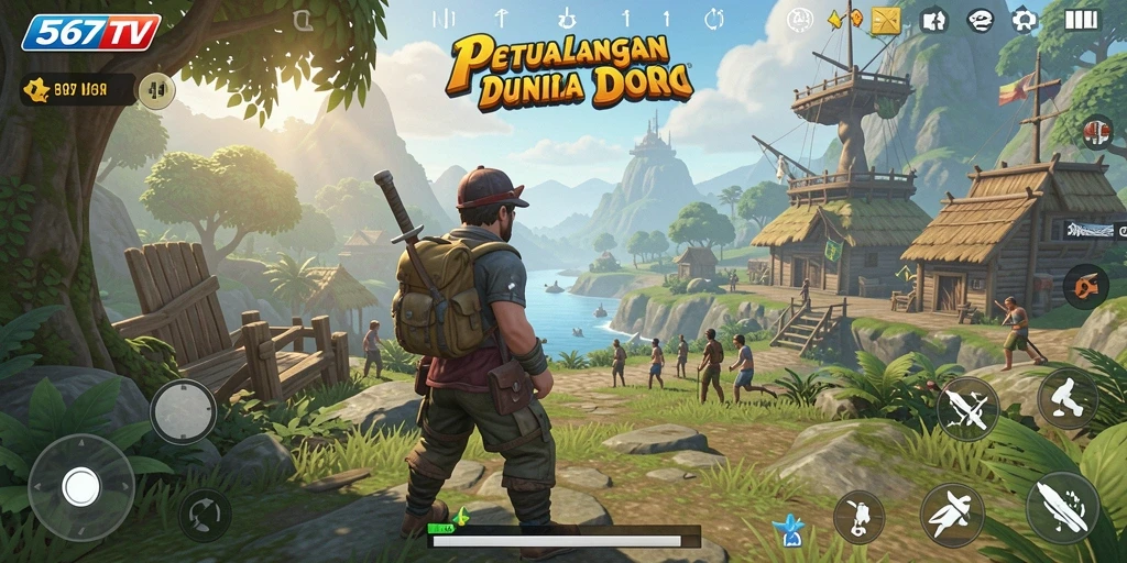 Gameplay seru dan luas di dunia terbuka 567TV.