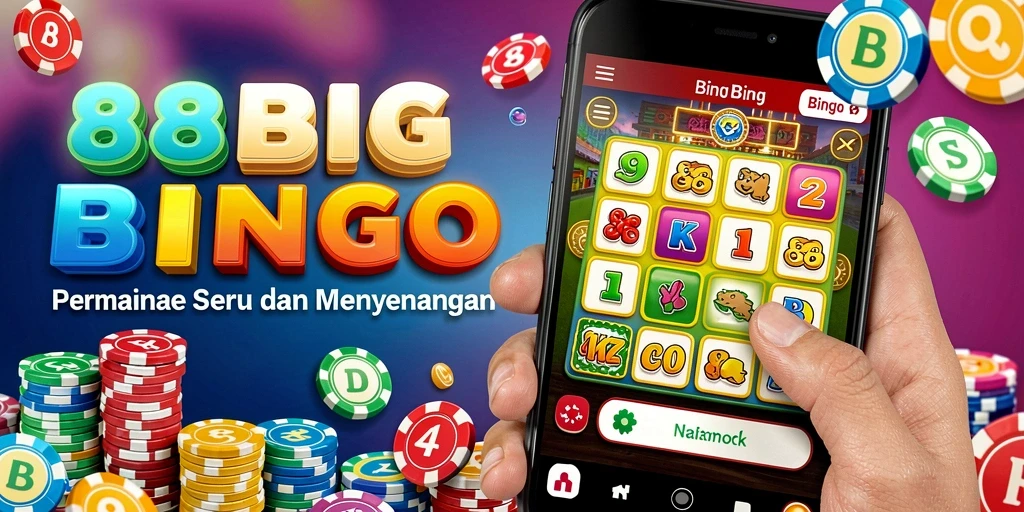 Tampilan permainan 88BIG dengan gameplay Bingo yang menarik.