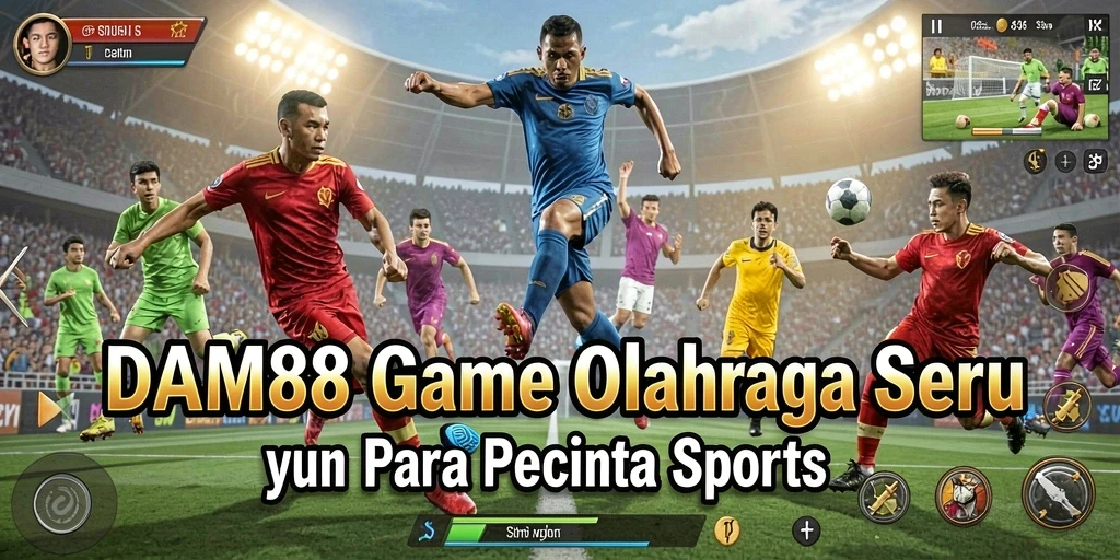 Screenshot gameplay DAM88 yang menampilkan aksi seru dalam olahraga.