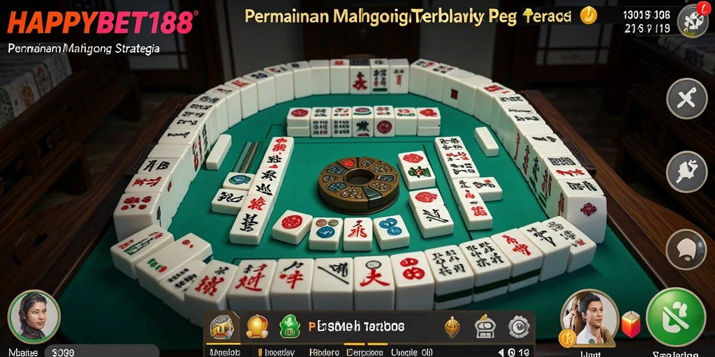 Tampilkan screenshot permainan Mahjong dengan desain menarik dan gameplay yang seru.