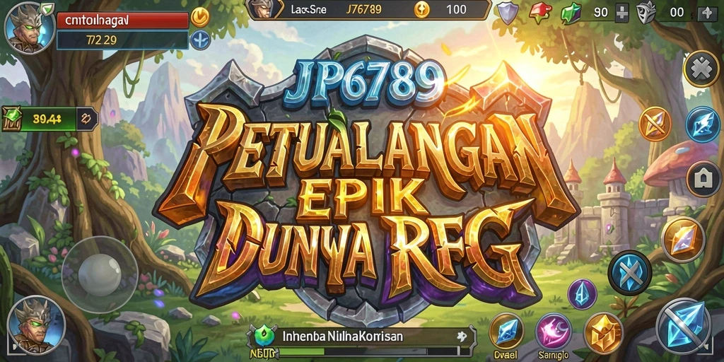 Tampilan gameplay RPG yang menakjubkan di JP6789.