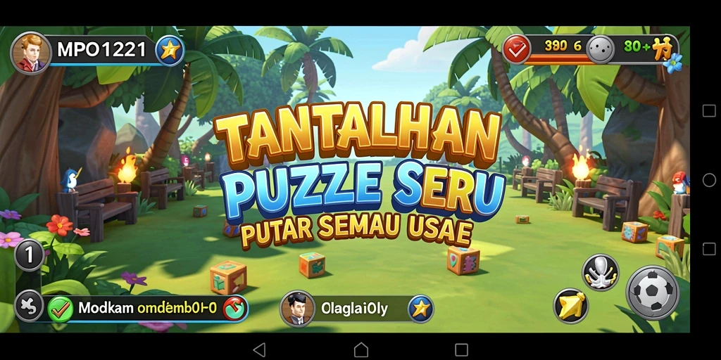 Tampilan gameplay MPO1221 yang menantang dan seru.