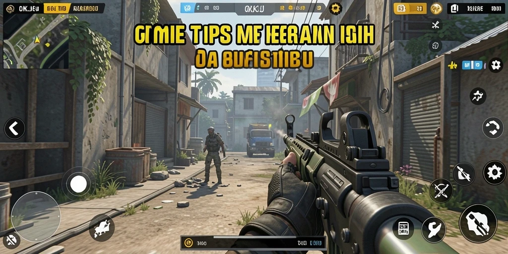 Screenshot OKJK menampilkan aksi intens di medan perang.