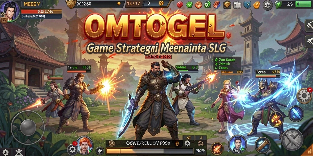 Tampilan menarik dari gameplay strategis OMTOGEL.