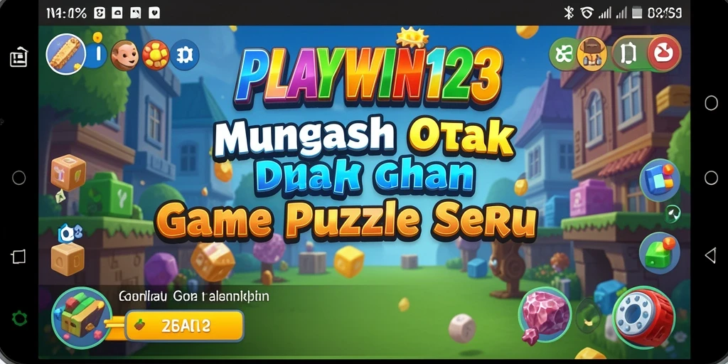 Screenshot utama PLAYWIN123 menampilkan gameplay Puzzle yang seru dan menantang.