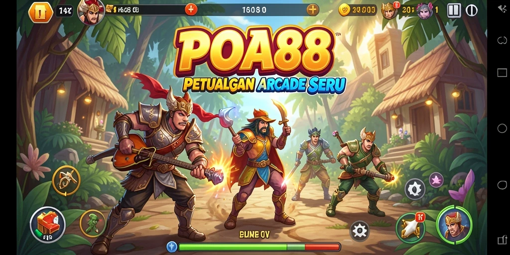 Gameplay seru dalam POA88 dengan tantangan Arcade menunggu Anda.