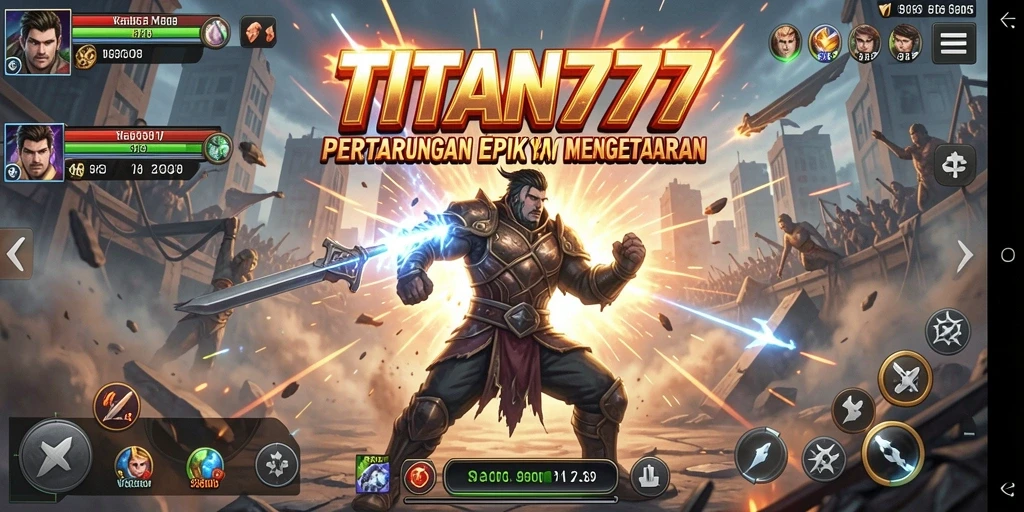 Tampilan menarik dari pertarungan intens di TITAN777.