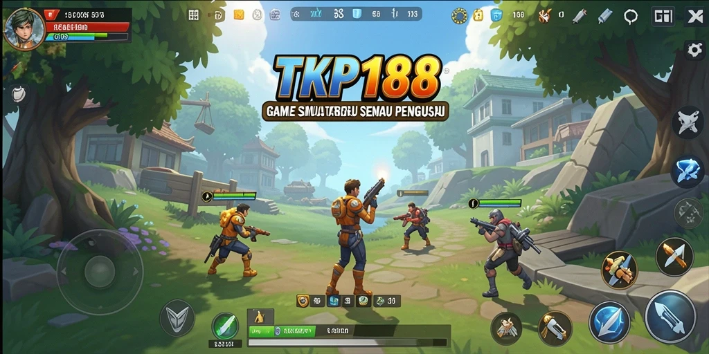 Tampilan gameplay seru dari TKP188 yang memikat.
