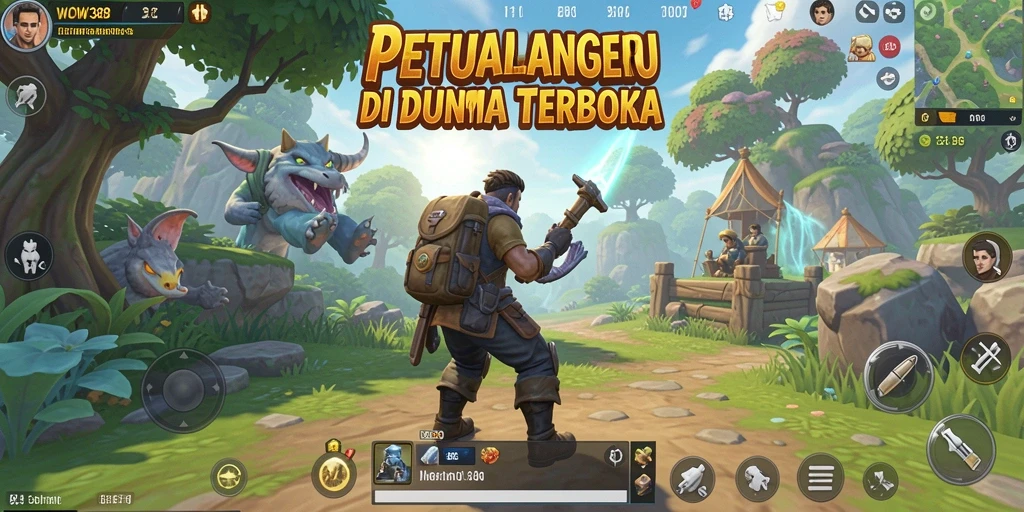 Gameplay Open World yang mendebarkan di WOW388.