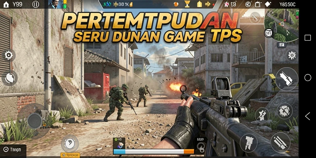 Gameplay Y89 yang menegangkan dalam aksi pertempuran TPS.